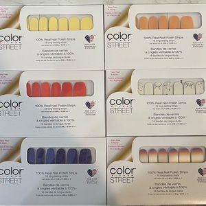 Color Street Nail Strips-Here Comes the Sun Set